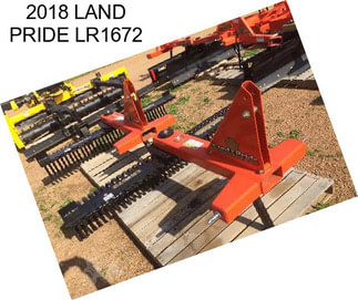 2018 LAND PRIDE LR1672