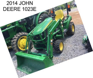 2014 JOHN DEERE 1023E