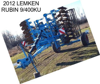 2012 LEMKEN RUBIN 9/400KU