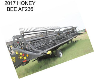 2017 HONEY BEE AF236