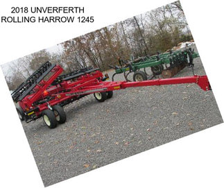 2018 UNVERFERTH ROLLING HARROW 1245