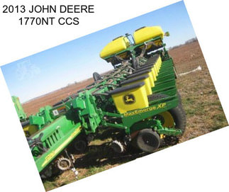 2013 JOHN DEERE 1770NT CCS