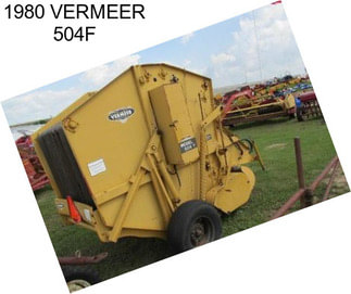 1980 VERMEER 504F