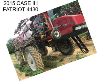 2015 CASE IH PATRIOT 4430