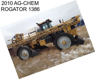 2010 AG-CHEM ROGATOR 1386