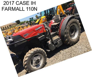 2017 CASE IH FARMALL 110N