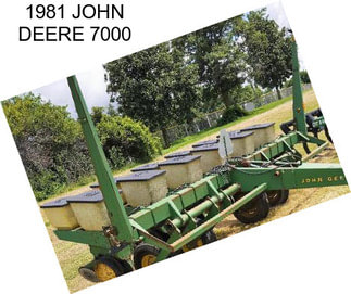 1981 JOHN DEERE 7000