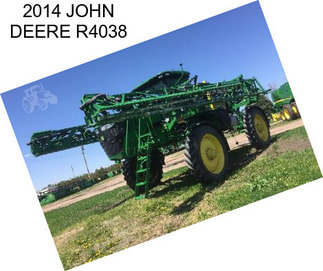 2014 JOHN DEERE R4038