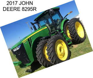 2017 JOHN DEERE 8295R