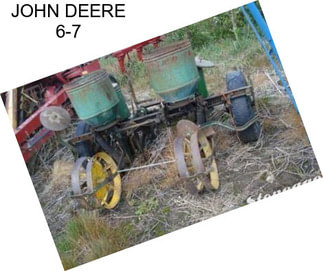 JOHN DEERE 6-7