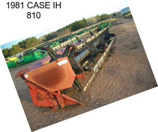 1981 CASE IH 810