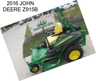 2016 JOHN DEERE Z915B