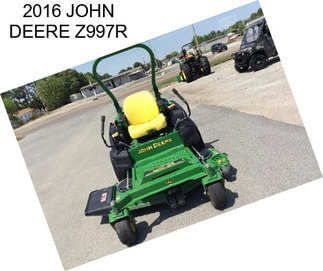 2016 JOHN DEERE Z997R