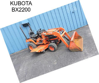 KUBOTA BX2200