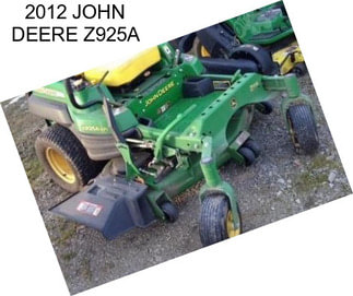 2012 JOHN DEERE Z925A