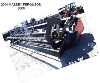 2004 MASSEY-FERGUSON 8000