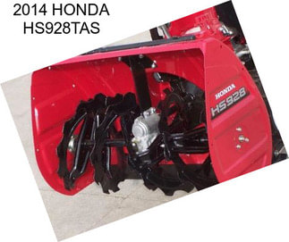 2014 HONDA HS928TAS