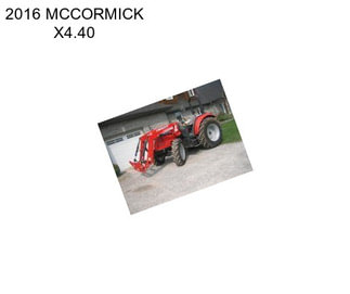 2016 MCCORMICK X4.40