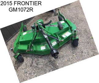 2015 FRONTIER GM1072R