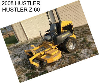 2008 HUSTLER HUSTLER Z 60