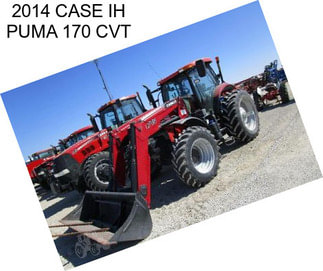 2014 CASE IH PUMA 170 CVT