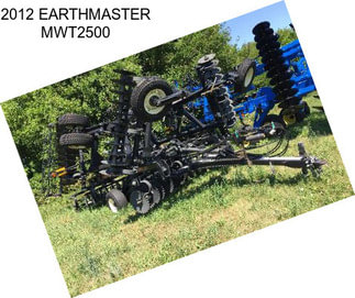 2012 EARTHMASTER MWT2500