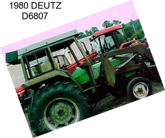 1980 DEUTZ D6807