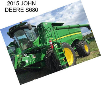 2015 JOHN DEERE S680