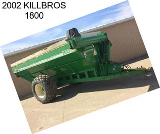 2002 KILLBROS 1800