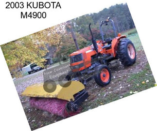 2003 KUBOTA M4900