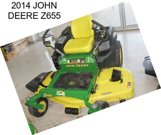 2014 JOHN DEERE Z655