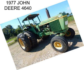 1977 JOHN DEERE 4640
