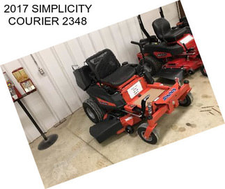 2017 SIMPLICITY COURIER 2348