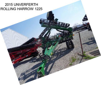 2015 UNVERFERTH ROLLING HARROW 1225