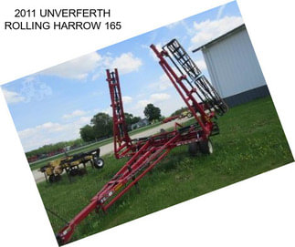 2011 UNVERFERTH ROLLING HARROW 165