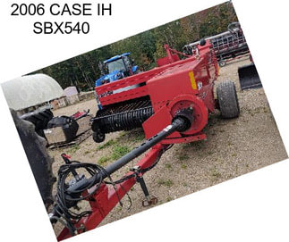 2006 CASE IH SBX540