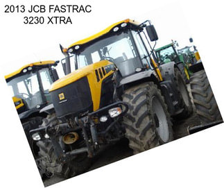 2013 JCB FASTRAC 3230 XTRA