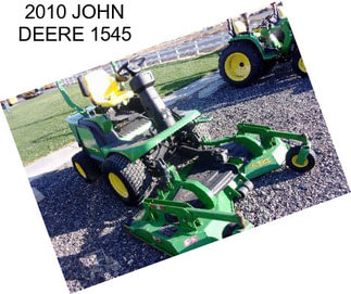 2010 JOHN DEERE 1545