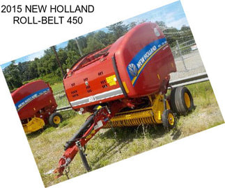 2015 NEW HOLLAND ROLL-BELT 450