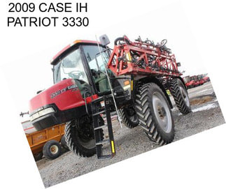 2009 CASE IH PATRIOT 3330