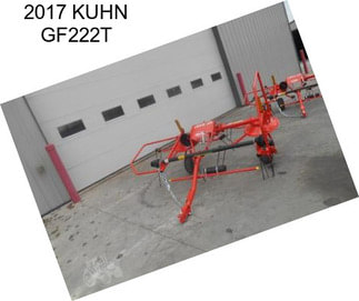 2017 KUHN GF222T