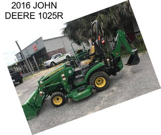 2016 JOHN DEERE 1025R