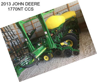 2013 JOHN DEERE 1770NT CCS