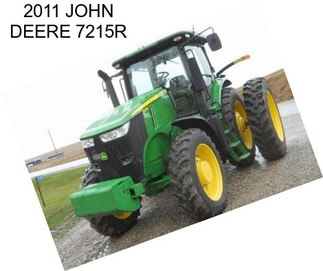 2011 JOHN DEERE 7215R