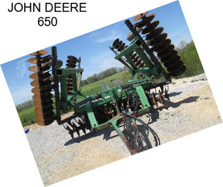 JOHN DEERE 650