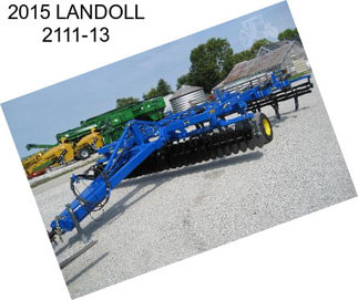2015 LANDOLL 2111-13