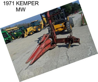 1971 KEMPER MW