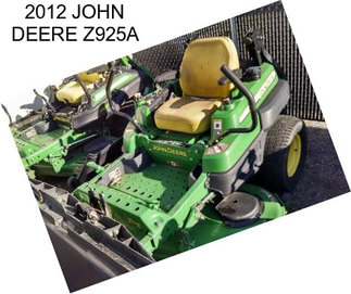2012 JOHN DEERE Z925A
