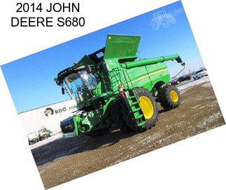 2014 JOHN DEERE S680