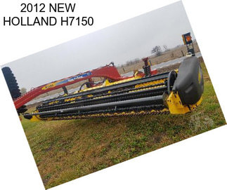 2012 NEW HOLLAND H7150